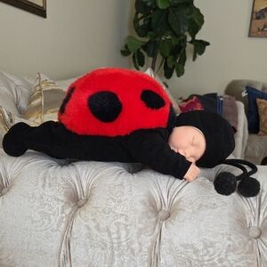 Anne Geddes Baby Ladybug Doll 10" Collectible Vintage